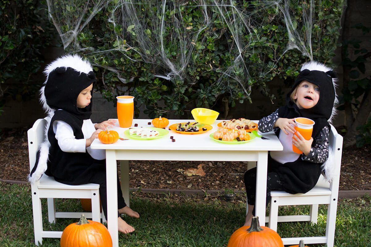 Halloween toddler snacks and treats