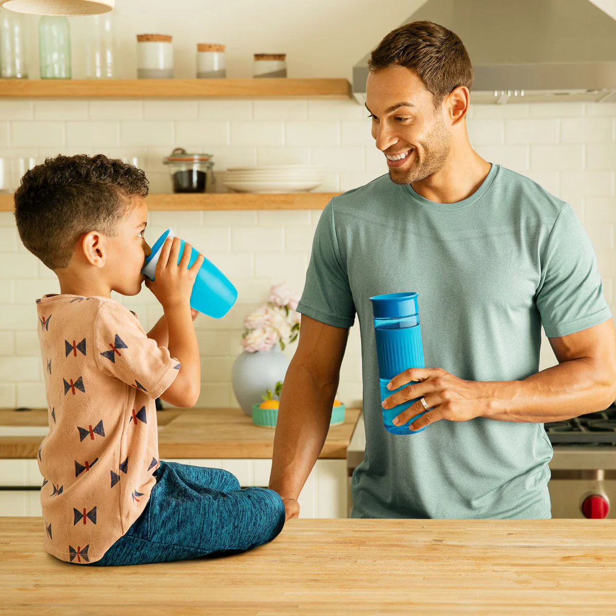Miracle Punchyー2個setー Parent & Me Miracle® 360° Cup Set, 2pk | Munchkin