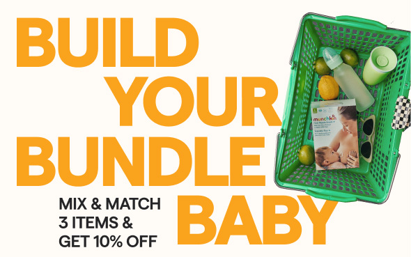 Build your bundle, baby. Mix and match 3 items and get 10% off
