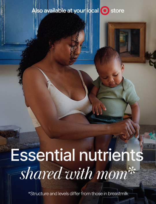 Essential nutrients shared with mom