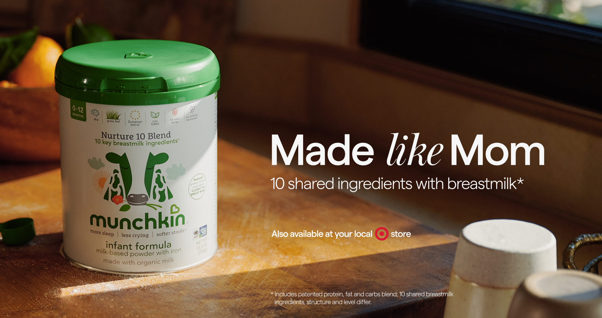 Made like mom: 10 shared ingredients with breaskmilk