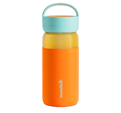 Orange and light blue Stay Cool water bottle